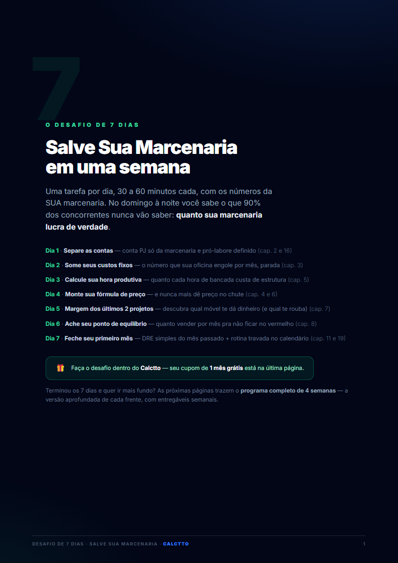 Desafio — Semana 1